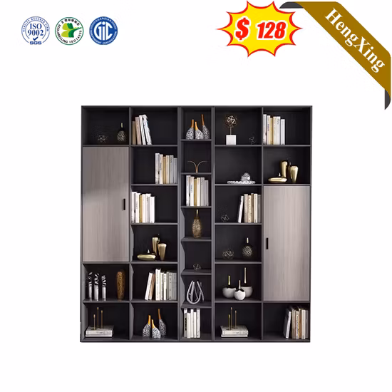 Produtos de cozinha preto espelhos de madeira porta de vidro móveis para casa sala de estar armário de cabeceira